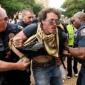 Gaza protesters clash with police at US universities