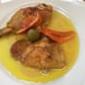 Rachel Roddy’s recipe for chicken with orange, lemon, marmalade and olives | A kitchen in Rome