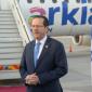 Head of Israel regime delayed from offboarding plane in Paris