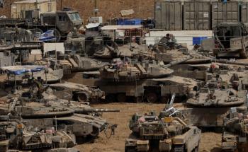 Gunfire in Gaza as Israel Says Its Troops Are Mobilizing