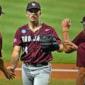 Dickinson, Eyanson help LSU beat Arkansas-Little Rock 7-0 at Baton Rouge Regional