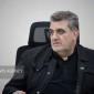 استاندار سمنان در نقش مداح؛ کولیوند در جمع عزاداران حسینی
