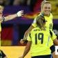 Rolfo scores Sweden's third after Wamser sent off
