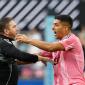 
                        Inter Miami's Luis Suarez spits on Seattle Sounders staff member as Leagues Cup final ends in a fight
