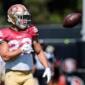 49ers star Christian McCaffrey questionable for season opener after calf injury