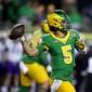 No. 5 Oregon beats No. 19 James Madison 51-34 in College Football Playoff opener