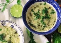 Ash-e Jo - Barley Soup with Spinach and Cilantro: A Safavid Era Recipe