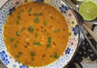 Dal Adas-Southern Iranian-Style Red Lentil Soup With Tamarind Sauce