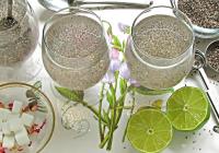 Sharbat-e Tokhme Sharbati - Chia Seeds Drink: Traditional Iranian-Style Summer Drink