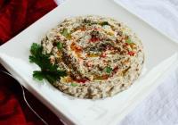 Borani Bademjan - Persian Eggplant and Yogurt Dip